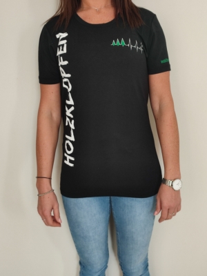 T-Shirt "Holzklopfen" Damen (Zellulosefasern)